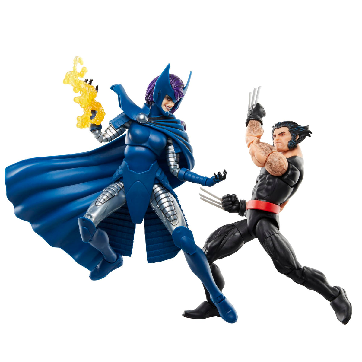 Marvel Legends includes alternate heads and hands for varied expressions