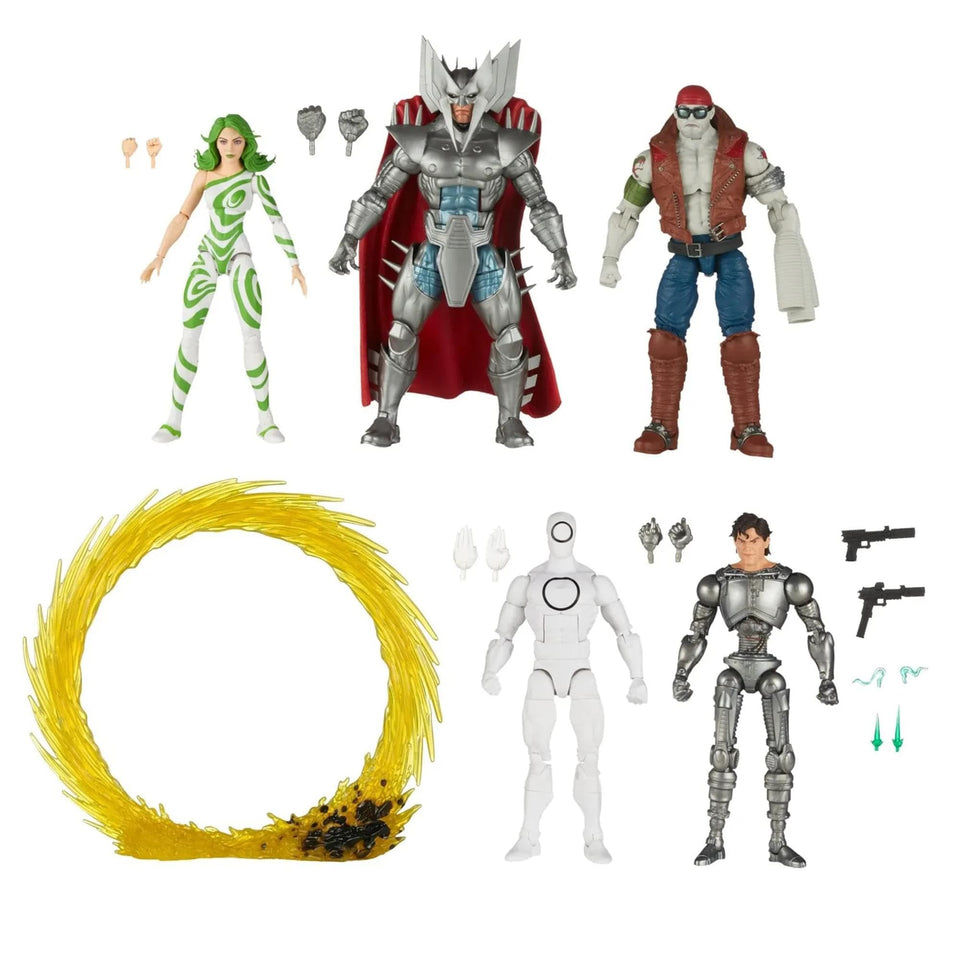 Marvel Legends X-Men Villains 60th Anniversary Set figures for display