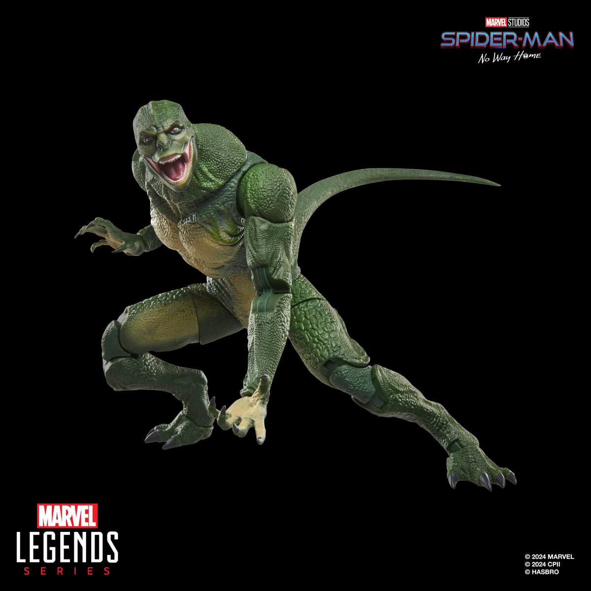 Marvel Lizard 6-inch figure accessories pack shows four included items