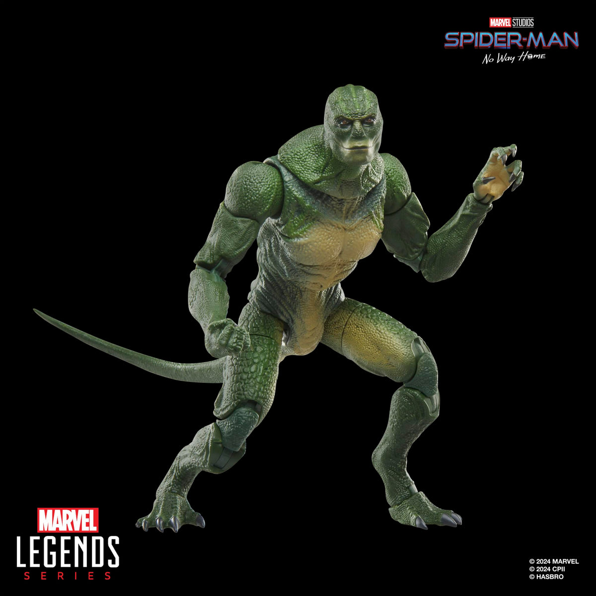 Marvel Lizard 6-inch figure full pose for dynamic shelves