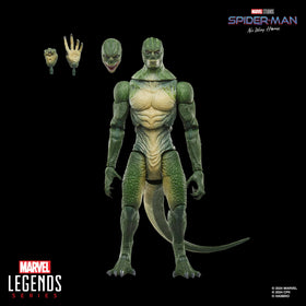 Marvel Lizard 6-inch figure on shelf ready for display