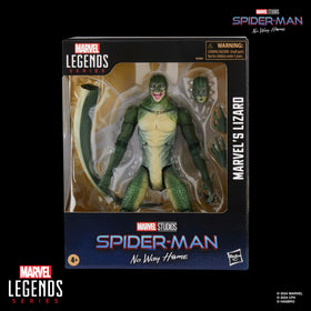 Marvel Lizard 6-inch figure side view highlights poseability for display