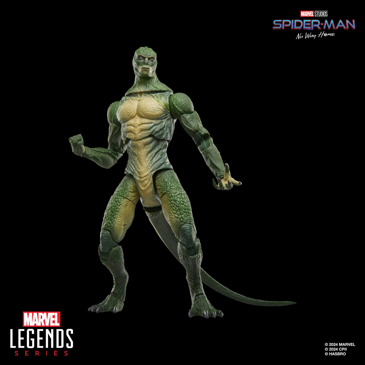 Marvel Lizard 6-inch figure window box showcases collectible packaging