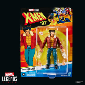 Marvel's Logan figure with interchangeable hands and cards for dramatic scenes