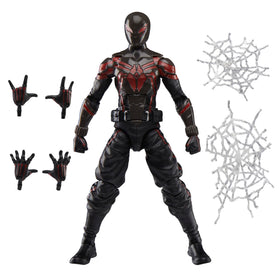Marvel Miles Morales Brooklyn 2099 figure, front view for display.