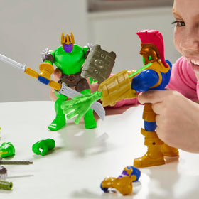 Marvel MixMashers play-ready box offers quick setup and casual posing.