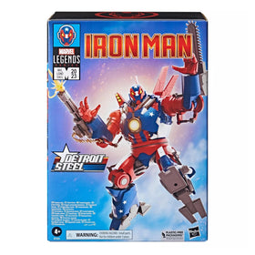 Marvel MVL Detroit Steel includes five accessories for posing and display
