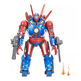 Marvel MVL Detroit Steel front view highlights articulation for dynamic poses