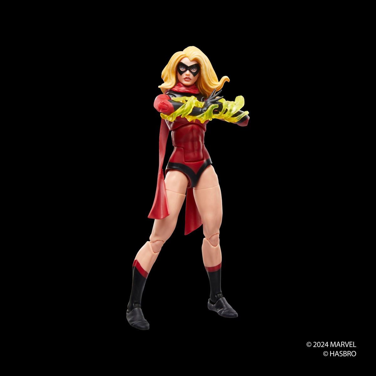 Marvel MVL Legends Yellow 2 articulation pose enables dynamic scene setups.