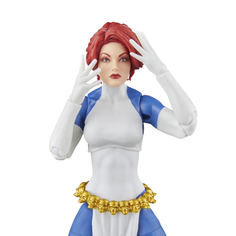 Marvel's Mystique pose-ready stance for dramatic diorama photography.