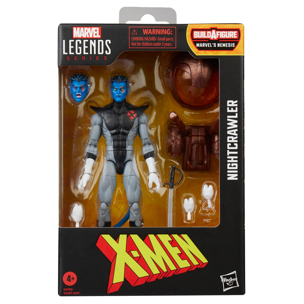 Marvel Nightcrawler detailed sculpt and deco ideal for faithful X-Men display.