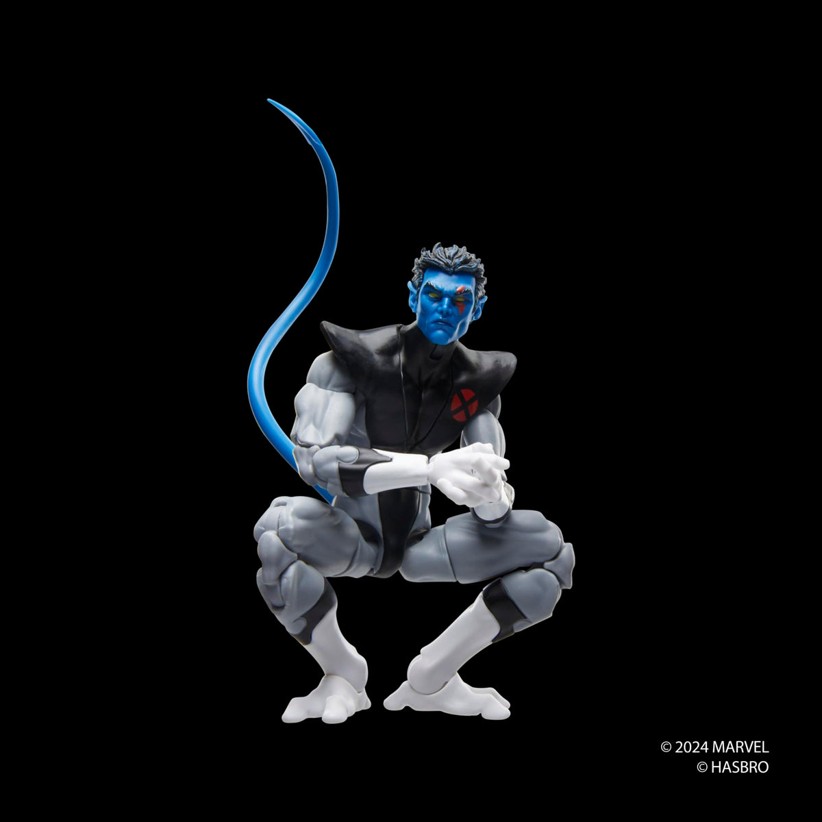 Marvel Nightcrawler comes in window box packaging for display-ready presentation.