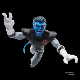 Marvel Nightcrawler pose-ready figure for recreating X-Force moments on shelves.