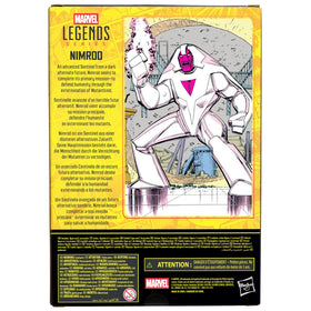 Marvel Nimrod figure with interchangeable hands for different poses.