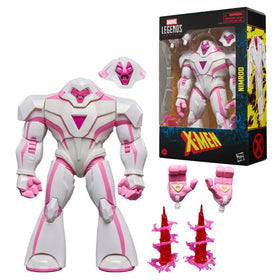 Marvel Nimrod figure with interchangeable head for varied looks.
