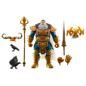 Marvel Odin 85th Anniversary back view highlights soft cape