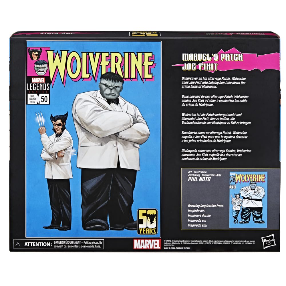 Joe Fixit figure's poseable 6-inch design enables dynamic shelf poses.