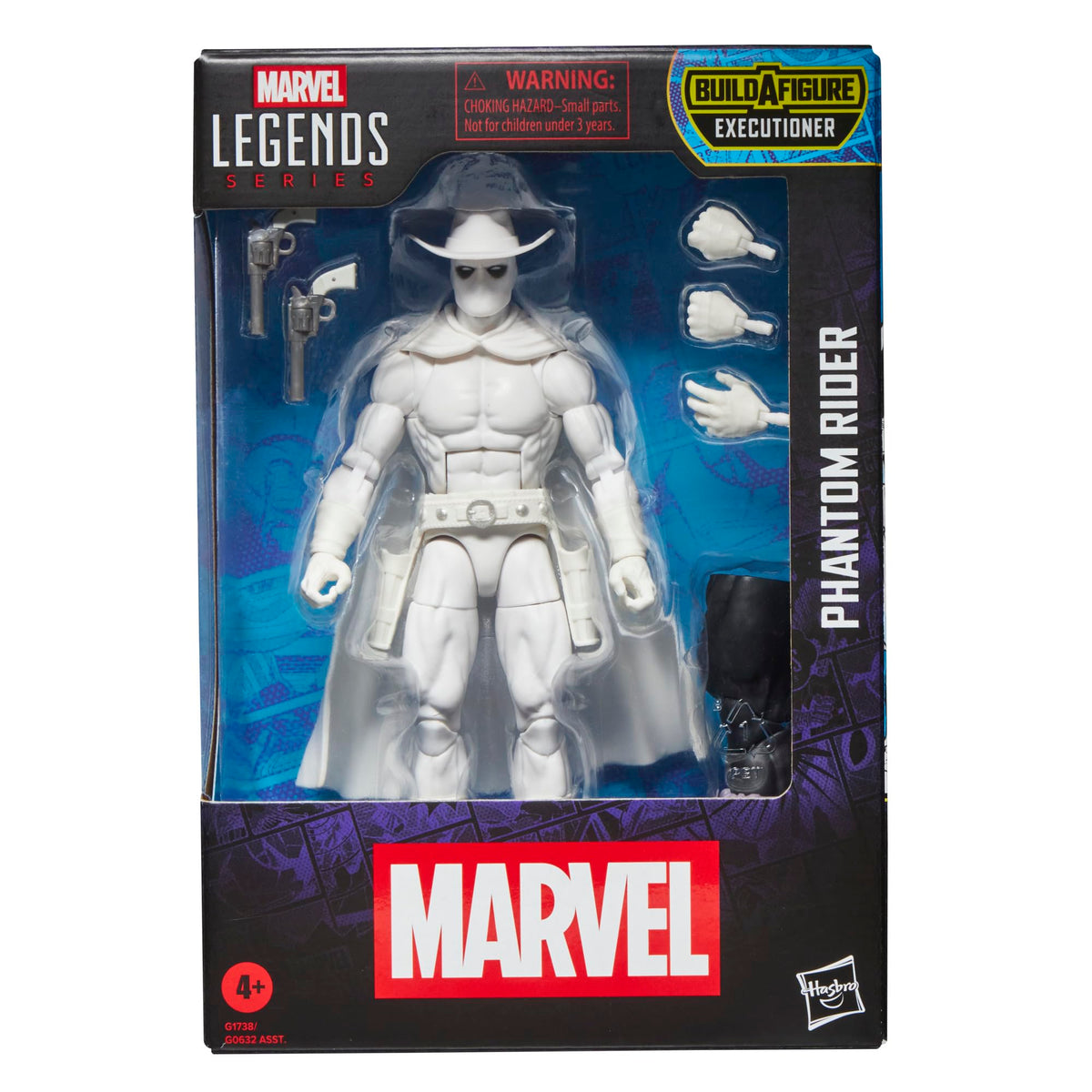 Marvel Phantom Rider figure in an action pose for dynamic display