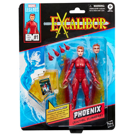 Marvel Phoenix Rachel Summers Excalibur 1988 figure for display and posing.