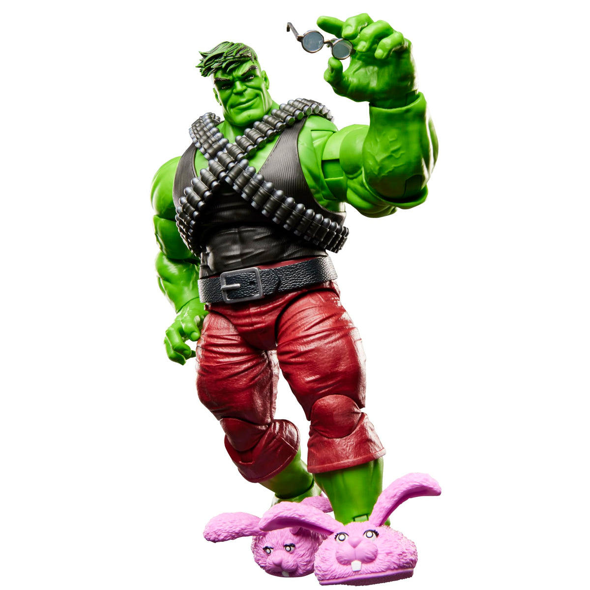 Marvel Professor Hulk 6in articulation with 20+ points for versatile posing.
