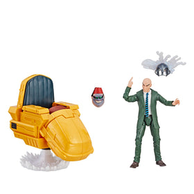 Marvel Professor X hover chair front view for dynamic display and poseability