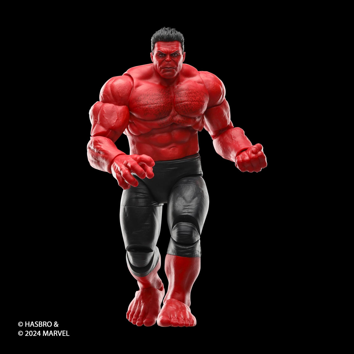 Marvel Red Hulk Brave New World packaging with window box for display