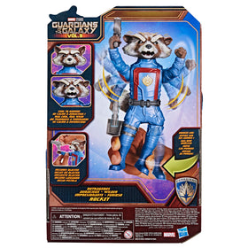 Marvel Rocket face expression change for cool to daring looks during play