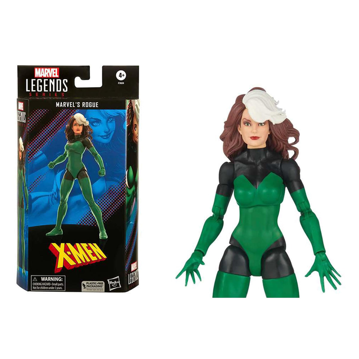 Marvel Rogue alternate hands accessory 1 enables varied display options.