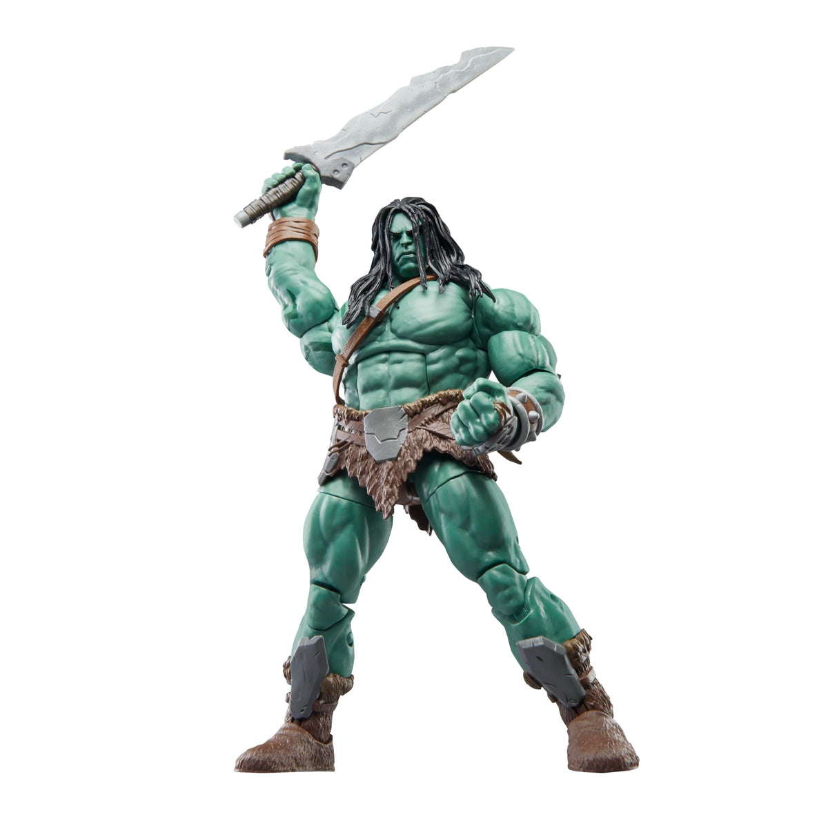 Marvel Skaar figure dio-ready pose captures action on display.
