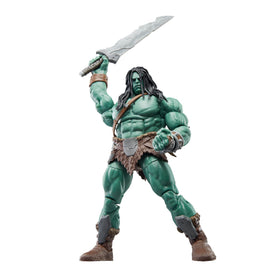 Marvel Skaar figure dio-ready pose captures action on display.