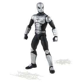 Close-up of the Marvel Spider-Armor Mk I detailing its armor texture.
