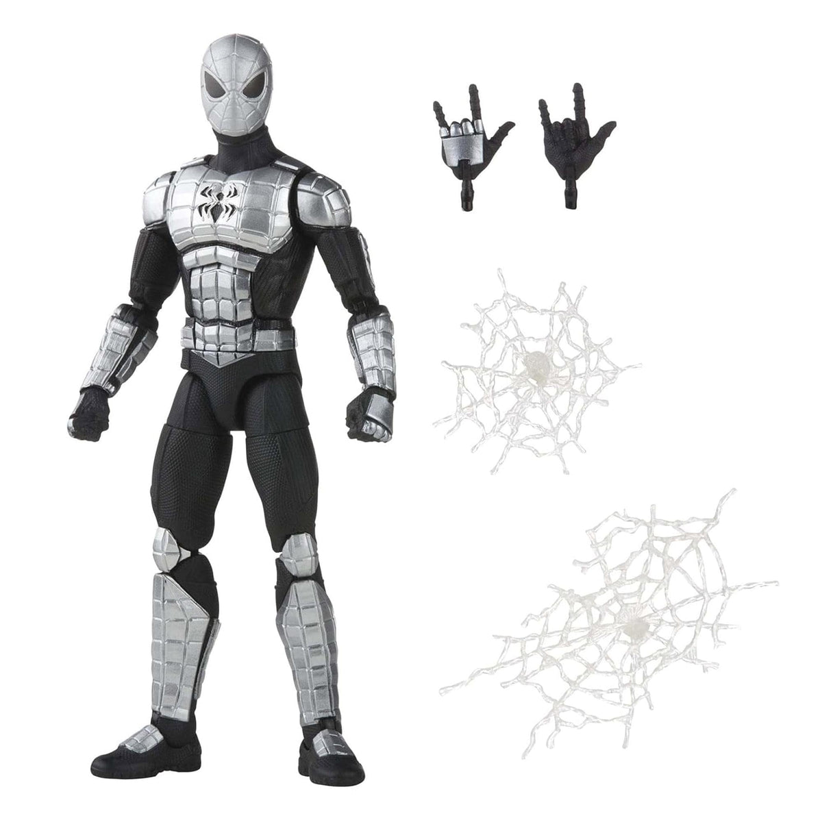 Marvel Spider-Armor Mk I figure with web FX accessories for display-ready moments.
