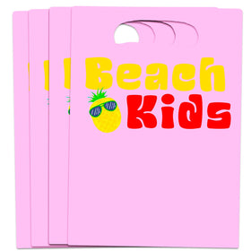 Beach Kids loot bags included for easy party setup.