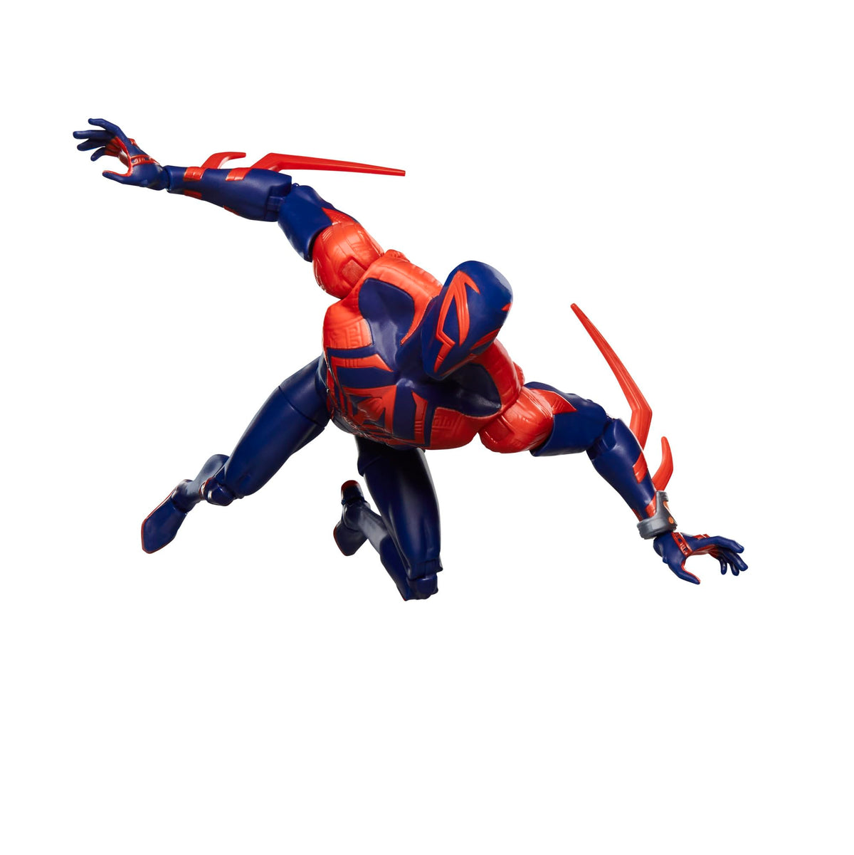 Collectible cardback featuring Spider-Verse artwork for shelf display
