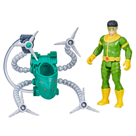 Marvel Spider-Man Aqua Web Warriors Doc-Ock figure with dynamic poseability for action storytelling.