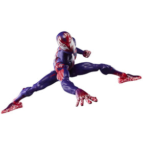 Marvel Spider-Man Hellfire Gala figure packaging and window display suitability.