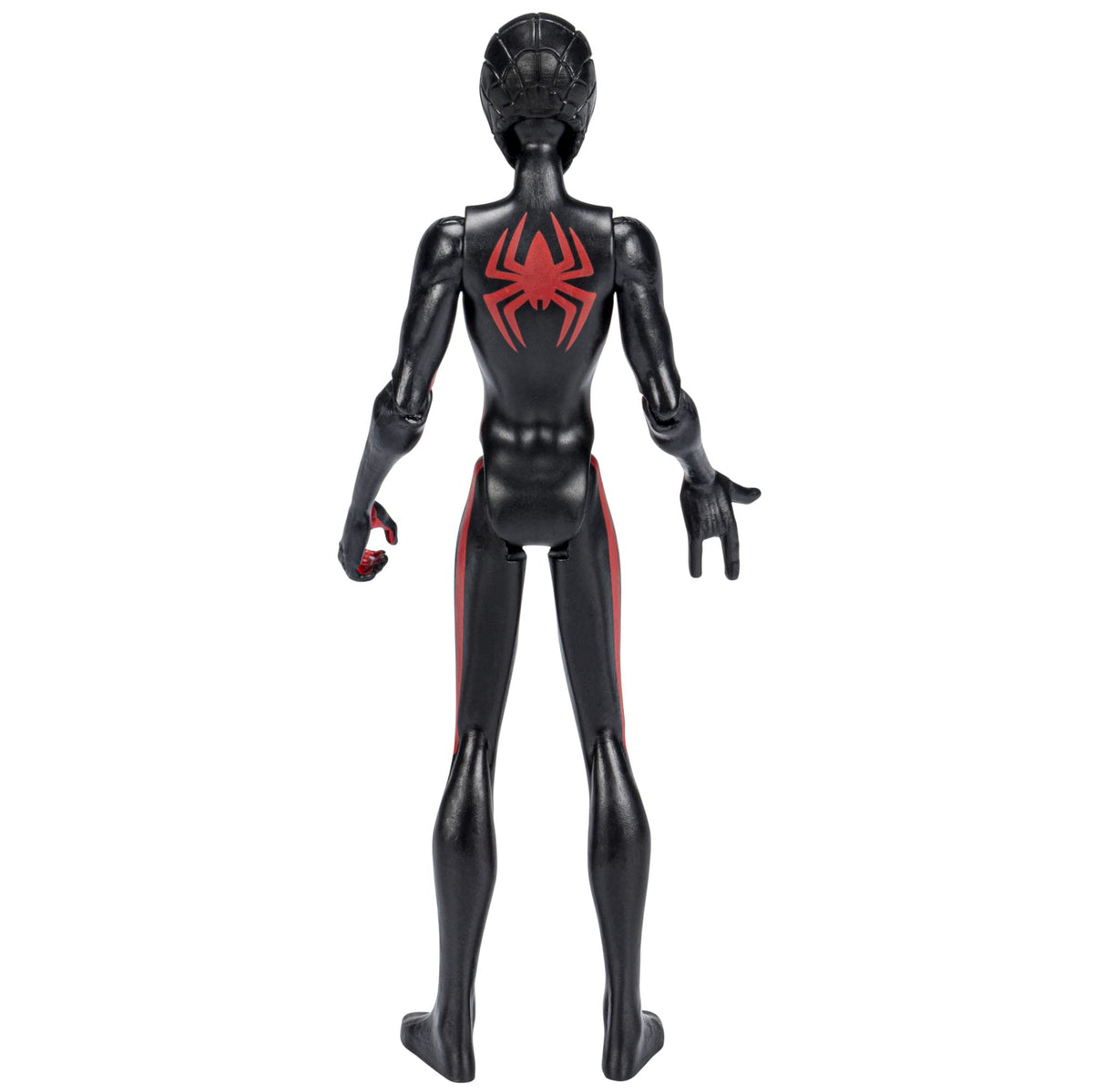 Marvel Spider-Man Miles Morales figure in a high-energy battle pose for playtime.