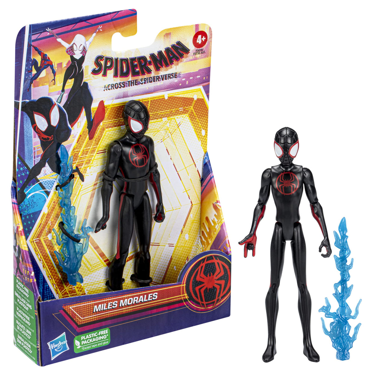Marvel Spider-Man Miles Morales 6-inch figure ideal for display and play collections.