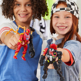 Marvel Spider-Man MixMashers articulated spider claws expand action poses