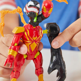 Marvel Spider-Man MixMashers chest armor adds armored detail and extra flair