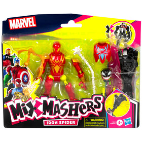 Marvel Spider-Man MixMashers universal connectors enabling durable mashups across the toy line