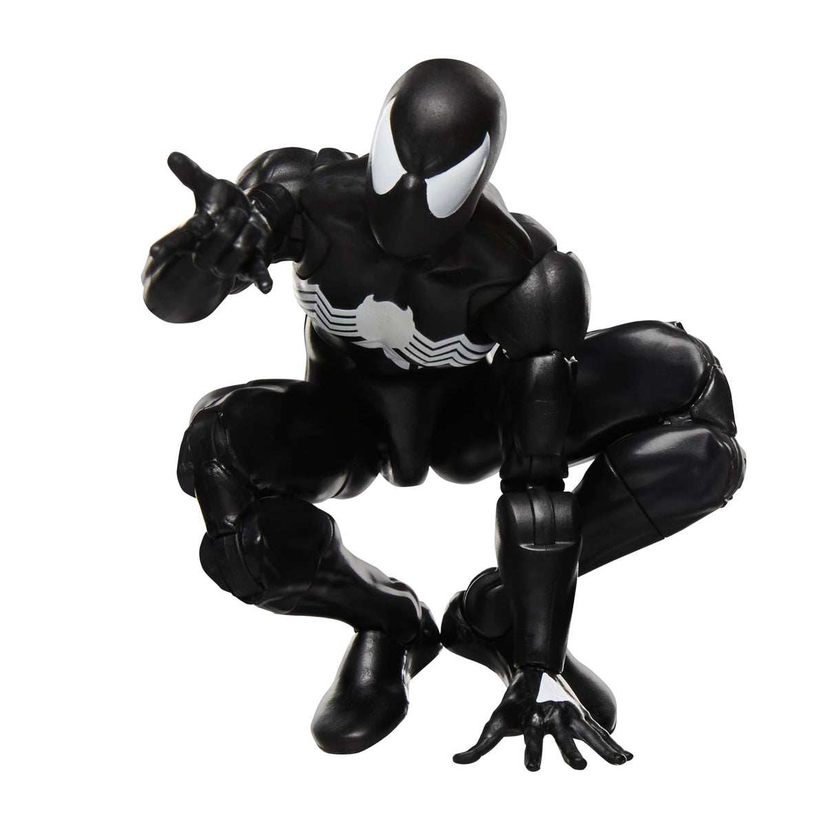 Marvel Spider-Man Secret Wars posed figure, ready for action scenes and playtime adventures.