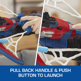 Marvel Spider-Man Web Shots Spiderbolt darts launching
