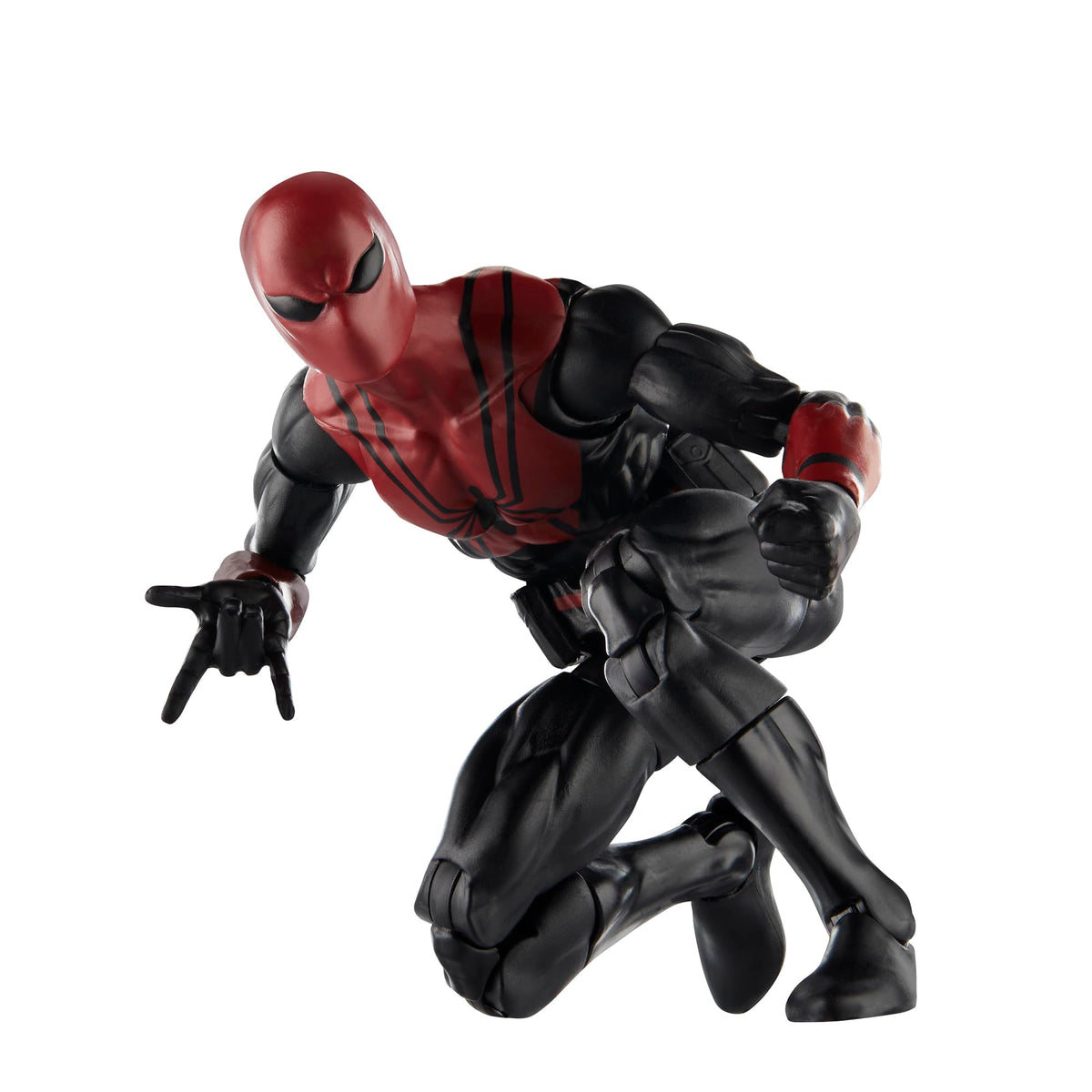 Marvel Spider-Shot accessories pack demonstrates included alternate hands and blast effects for varied scenes.