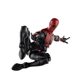 Marvel Spider-Shot blister card packaging adds retro collectible display appeal.