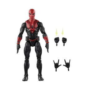 Marvel Spider-Shot front view showcases vibrant comics-inspired deco for display.