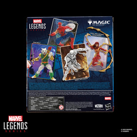 Spider-Verse themed display option with Marvel Legends figures.