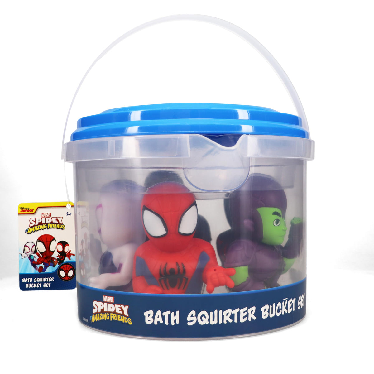 Marvel Spidey and Friends bath squirter Ghost Spider for color learning during bath