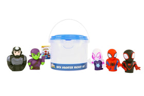 Marvel Spidey and Friends bath squirter with Spidey for splashy playtime
