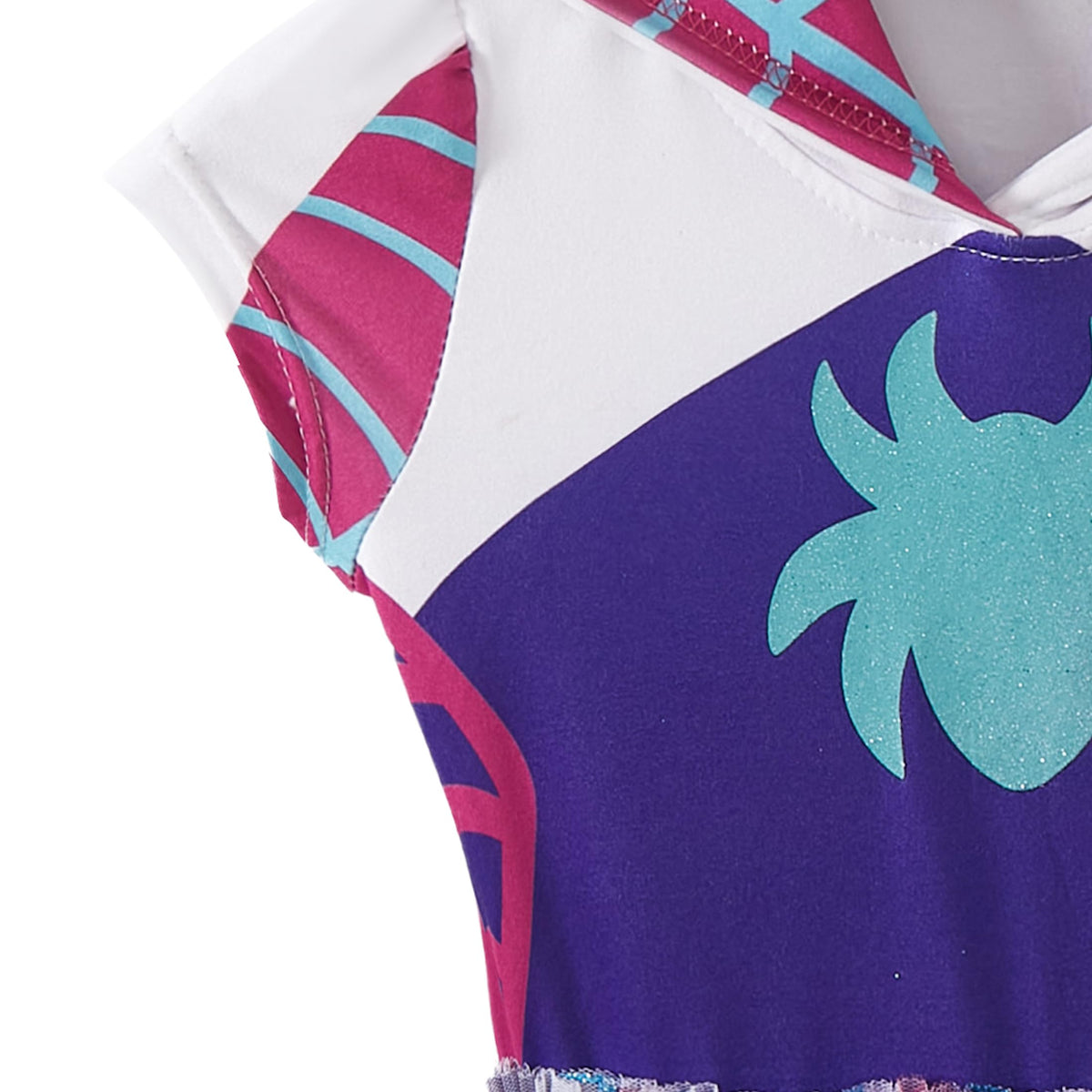Marvel Spidey Ghost Spider hooded tulle dress in 4T for dress-up and adventures
